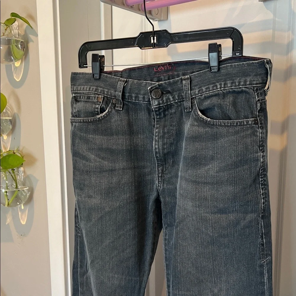 Levi's red Charcoal Denim Pants